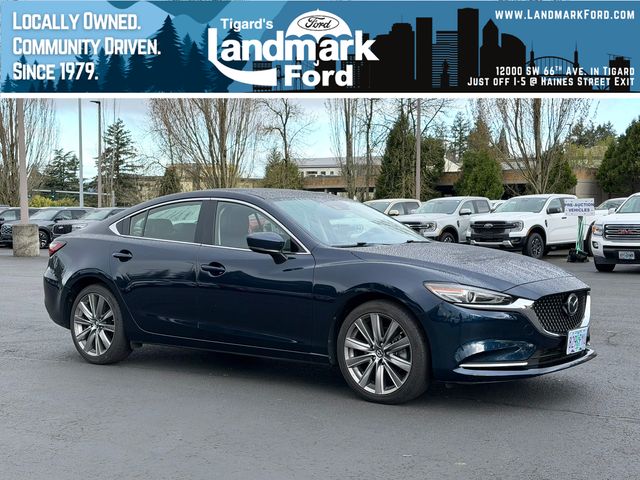 Deep Crystal Blue Mica 2019 Mazda MAZDA6 Grand Touring Reserve FWD Sedan Front-Wheel Drive 6-Speed Automatic