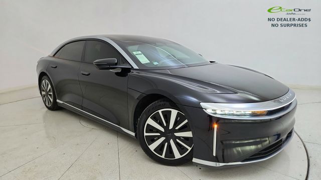 Black 2024 Lucid Air Touring AWD Sedan All-Wheel Drive 1-Speed Automatic