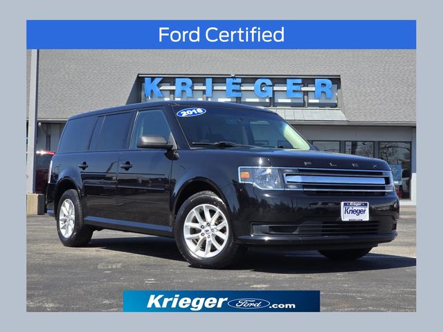 Black 2019 Ford Flex SE FWD SUV / Crossover Front-Wheel Drive 6-Speed Automatic