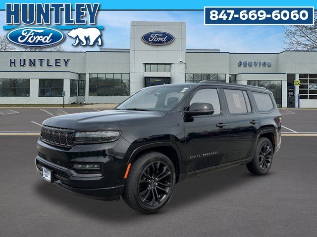 Black Clearcoat 2022 Jeep Grand Wagoneer Series II 4WD SUV / Crossover Four-Wheel Drive 8-Speed Automatic