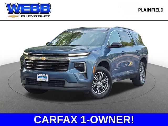Lakeshore Blue Metallic 2025 Chevrolet Traverse SUV / Crossover Four-Wheel Drive 8-Speed Automatic