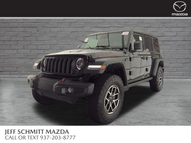 Black Clearcoat 2026 Jeep Wrangler SUV / Crossover Four-Wheel Drive 8-Speed Automatic