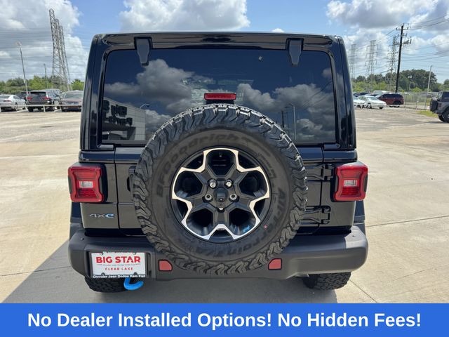 2023 Jeep Wrangler Rubicon 4xe Black at River Oaks CDJR