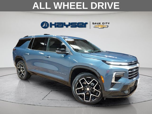 Lakeshore Blue Metallic 2026 Chevrolet Traverse SUV / Crossover Four-Wheel Drive 8-Speed Automatic