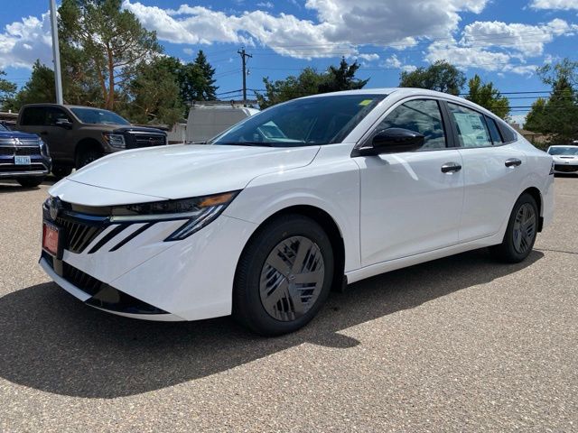 White (Fresh Powder) 2027 Nissan Sentra Sedan Front-Wheel Drive Continuously Variable Transmission