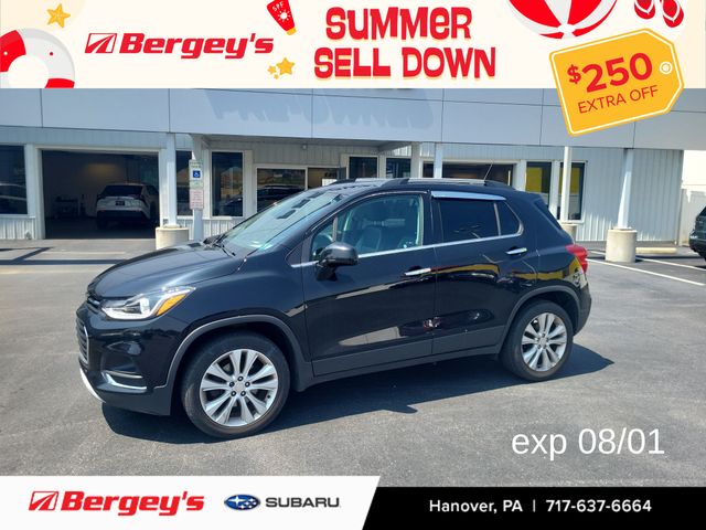 Mosaic Black Metallic 2017 Chevrolet Trax SUV / Crossover All-Wheel Drive 6-Speed Automatic