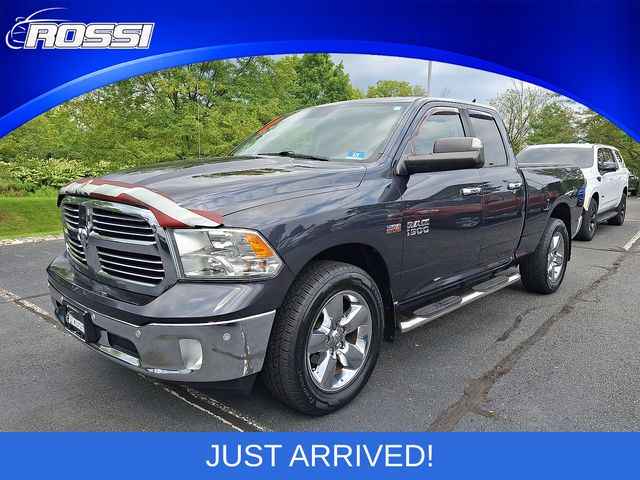 Gray (Maximum Steel Metallic Clearcoat) 2016 RAM 1500 Pickup Truck Four-Wheel Drive 8-Speed Automatic