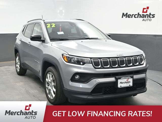 Billet Silver Metallic Clearcoat 2022 Jeep Compass SUV / Crossover Four-Wheel Drive 9-Speed Automatic