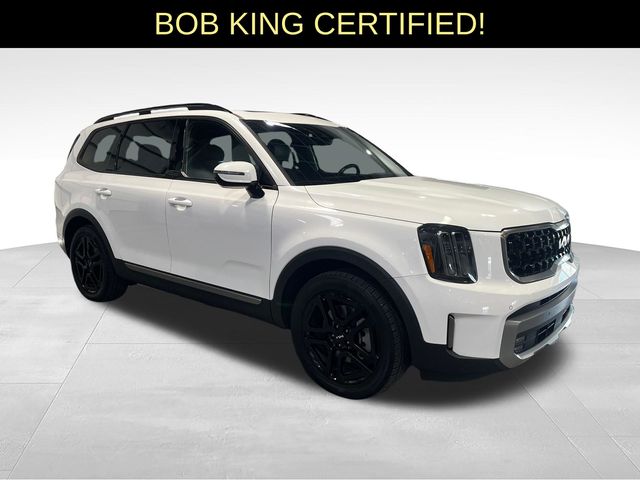 2023 Kia Telluride SX-Prestige X-Line White at Matthews Motors of Wilmington