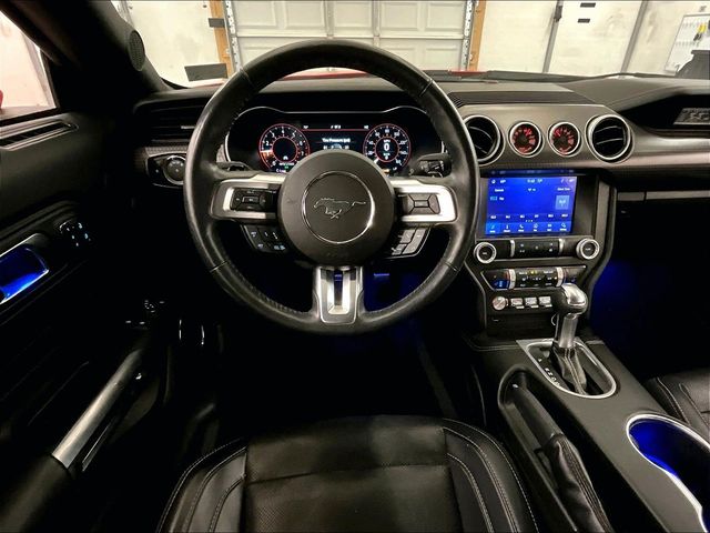 2021 Ford Mustang EcoBoost Premium Red at Grove City Ford