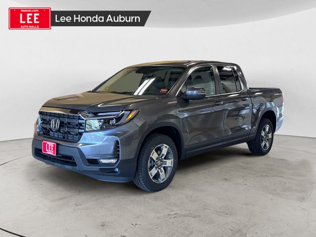 Gray (Modern Steel Metallic) 2026 Honda Ridgeline Pickup Truck All-Wheel Drive 9-Speed Automatic