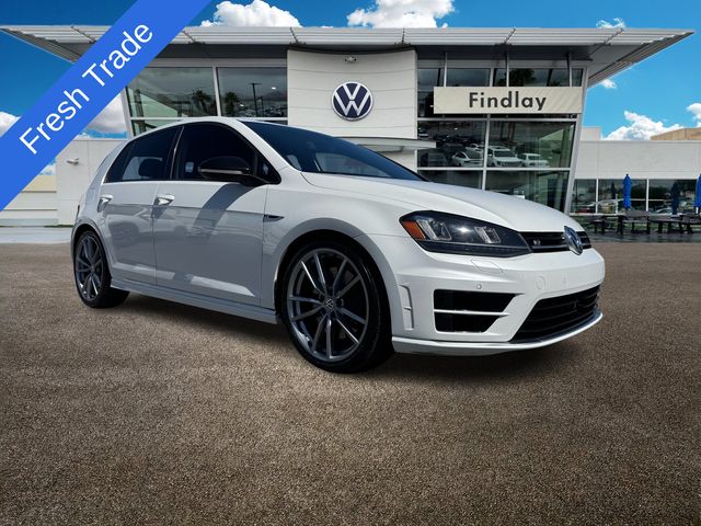 White 2017 Volkswagen Golf R 4-Door AWD with DCC and Navigation Hatchback All-Wheel Drive 6-Speed Dual Clutch