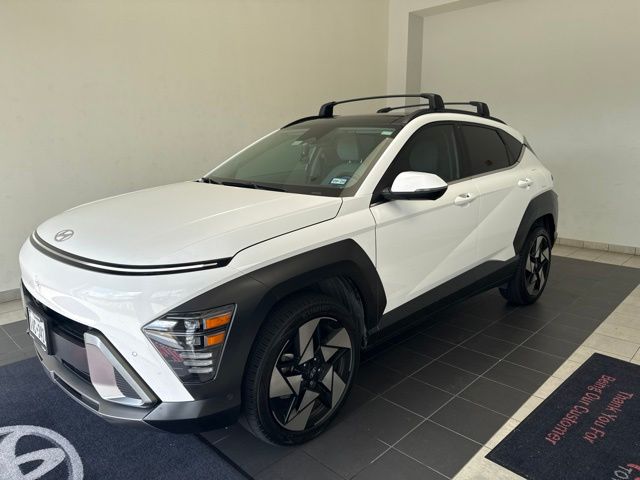 2025 Hyundai Kona Limited White at Baytown Hyundai