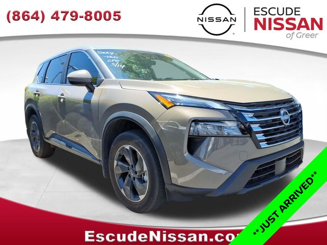 Baja Storm Metallic 2025 Nissan Rogue SV FWD SUV / Crossover Front-Wheel Drive Continuously Variable Transmission