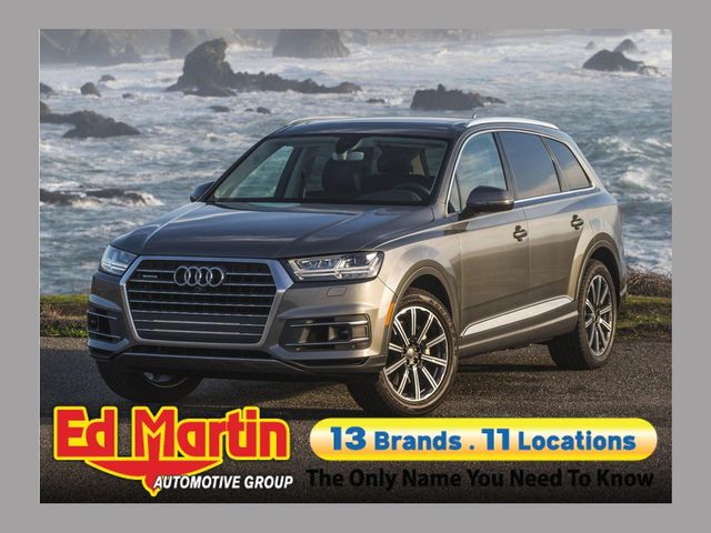 Blue 2017 Audi Q7 SUV / Crossover All-Wheel Drive 8-Speed Automatic