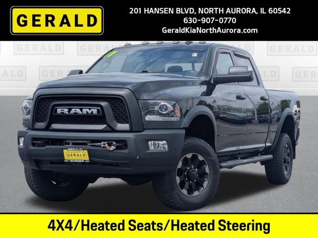 Brilliant Black Crystal Pearlcoat 2017 RAM 2500 Pickup Truck Four-Wheel Drive 6-Speed Automatic