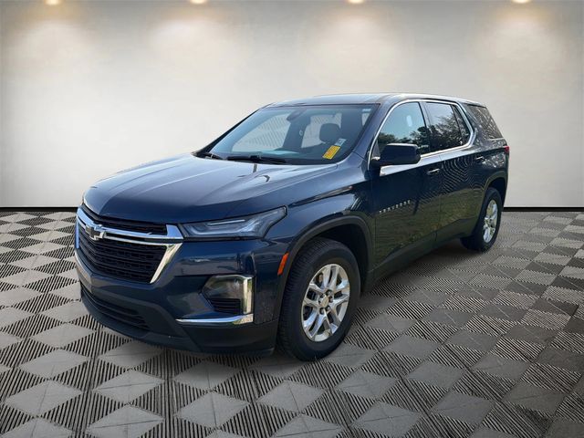 Northsky Blue Metallic 2022 Chevrolet Traverse SUV / Crossover Front-Wheel Drive 9-Speed Automatic
