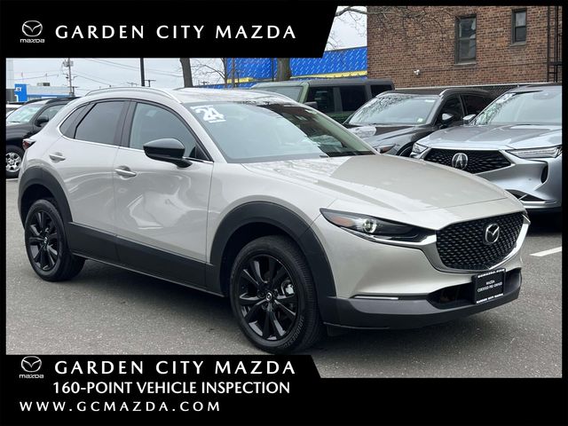 Gray (Platinum Quartz Metallic) 2024 Mazda CX-30 2.5 S Select Sport AWD SUV / Crossover All-Wheel Drive 6-Speed Automatic