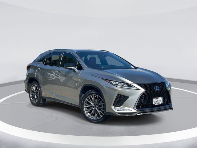 Silver 2021 Lexus RX Hybrid 450h F Sport Handling AWD SUV / Crossover All-Wheel Drive Continuously Variable Transmission