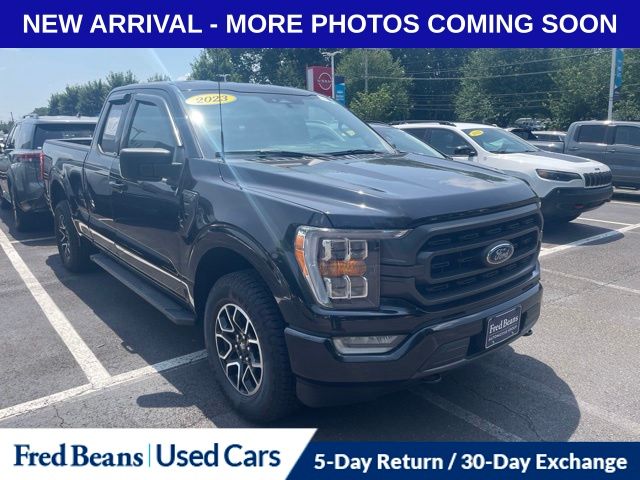 Black Metallic 2023 Ford F-150 Pickup Truck Four-Wheel Drive Automatic