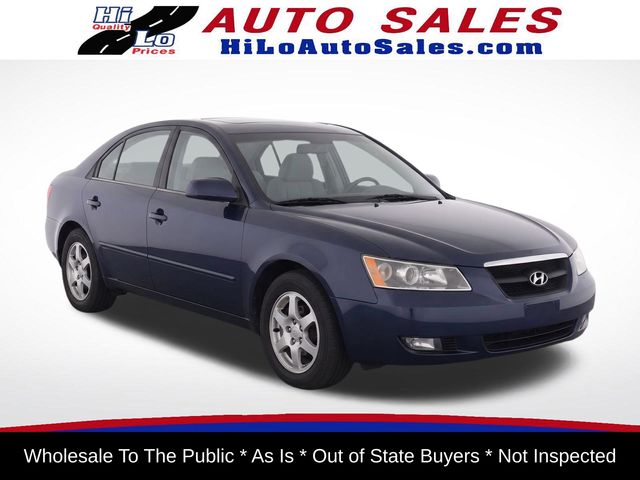 Gray 2006 Hyundai Sonata Sedan Front-Wheel Drive 5-Speed Automatic Overdrive