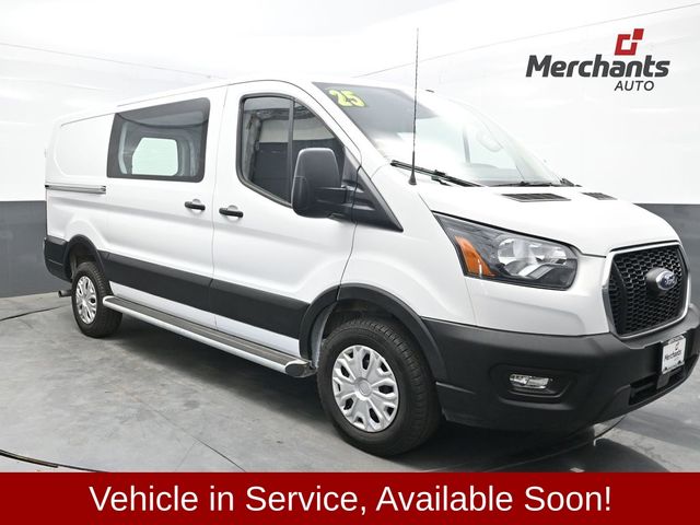Oxford White 2025 Ford Transit Cargo Van Rear-Wheel Drive