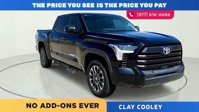 Midnight Black Metallic 2023 Toyota Tundra Pickup Truck Four-Wheel Drive Automatic