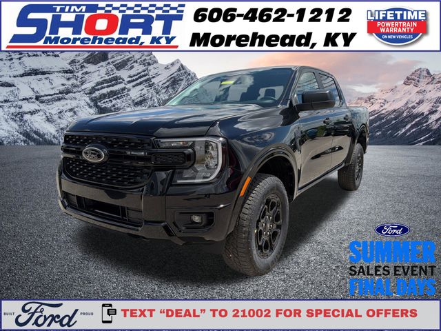 Shadow Black 2026 Ford Ranger Pickup Truck Four-Wheel Drive Automatic