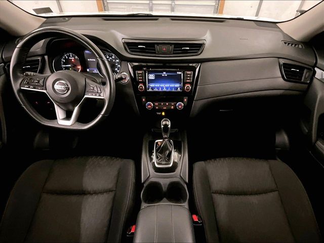 2018 Nissan Rogue SV White at Phil Fitts Ford
