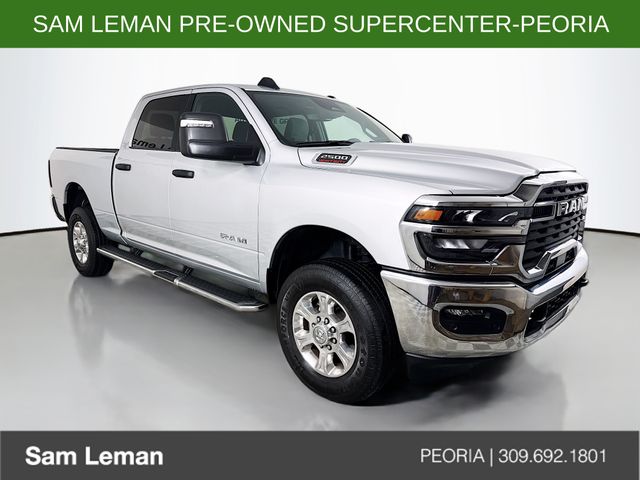 Silver Zynith 2026 RAM 2500 Big Horn Crew Cab 4WD Pickup Truck Four-Wheel Drive 8-Speed Automatic