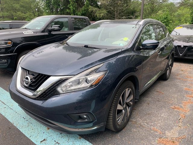 Arctic Blue Metallic 2015 Nissan Murano Platinum AWD SUV / Crossover All-Wheel Drive Continuously Variable Transmission