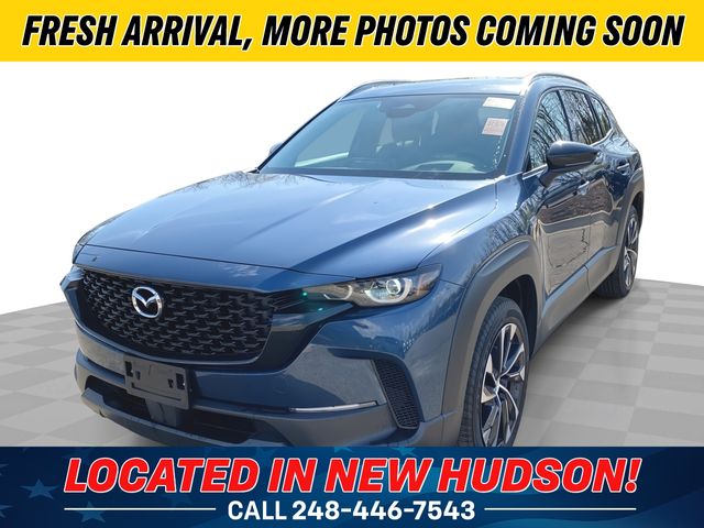 Ingot Blue Metallic 2025 Mazda CX-50 Hybrid Premium Plus AWD SUV / Crossover All-Wheel Drive Continuously Variable Transmission
