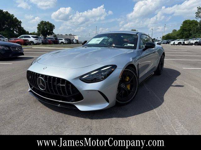 Cirrus Silver Metallic 2026 Mercedes-Benz AMG GT Coupe All-Wheel Drive 9-Speed Automatic