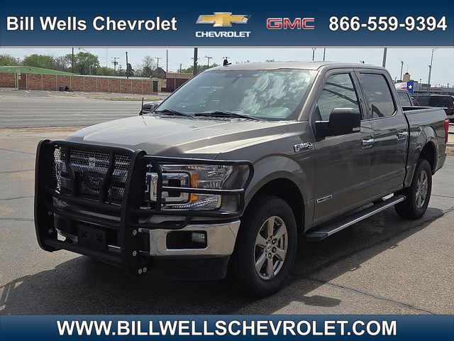 Stone Gray 2020 Ford F-150 XLT SuperCrew 4WD Pickup Truck Four-Wheel Drive Automatic