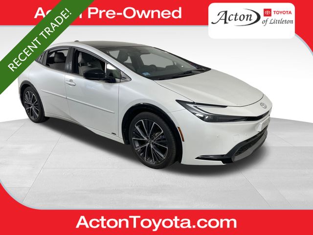 Pearl 2024 Toyota Prius XLE AWD Hatchback All-Wheel Drive Continuously Variable Transmission