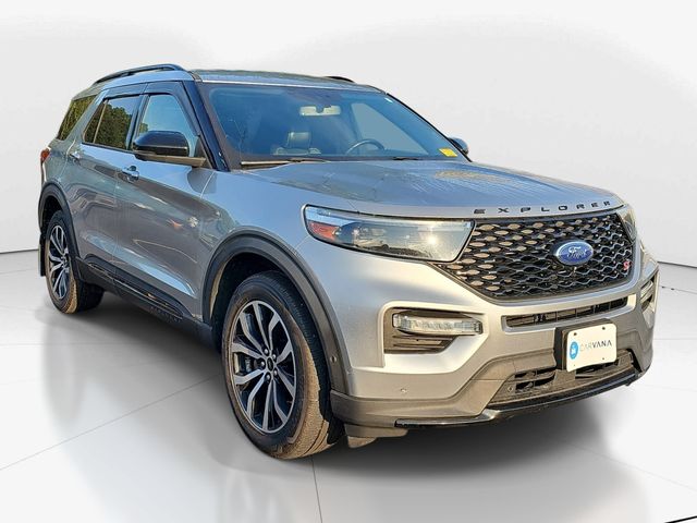 Silver Metallic 2020 Ford Explorer SUV / Crossover All-Wheel Drive Automatic