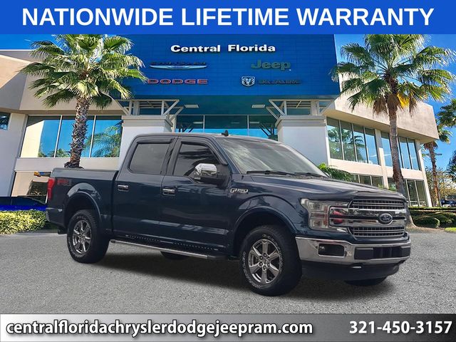 Blue Jeans Metallic 2019 Ford F-150 Pickup Truck Four-Wheel Drive Automatic