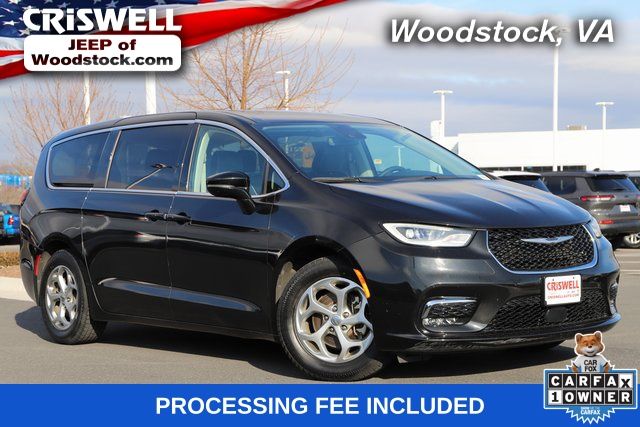 Brilliant Black Crystal Pearlcoat 2024 Chrysler Pacifica Limited FWD Minivan Front-Wheel Drive 9-Speed Automatic