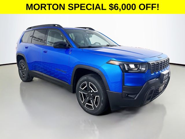 Hydro Blue Pearlcoat 2026 Jeep Cherokee SUV / Crossover Four-Wheel Drive Continuously Variable Transmission