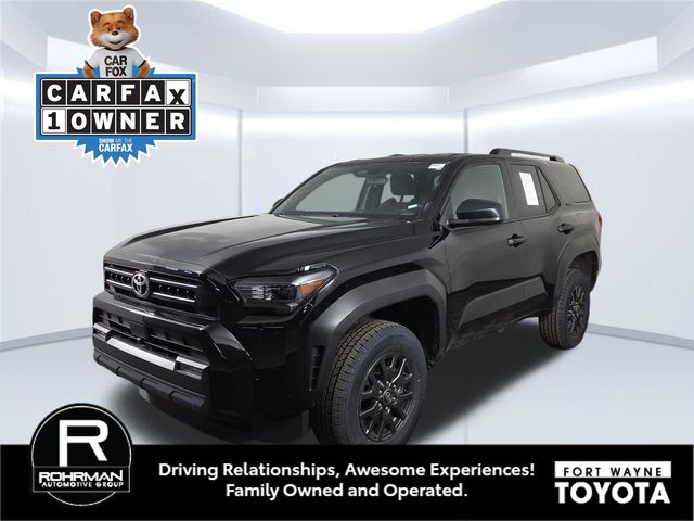 Black 2025 Toyota 4Runner SUV / Crossover Four-Wheel Drive 8-Speed Automatic