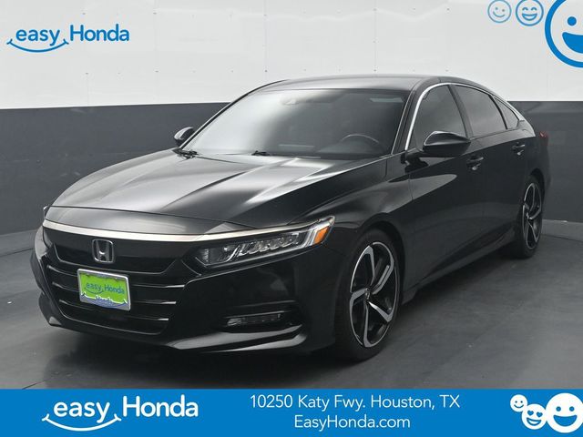 Crystal Black Pearl 2020 Honda Accord Sedan Front-Wheel Drive Continuously Variable Transmission