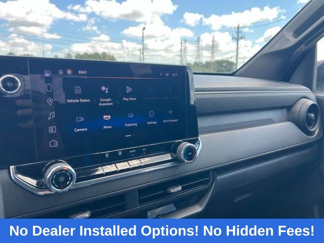 2024 Chevrolet Colorado Work Truck White at Texan Dodge Chrysler Jeep Ram