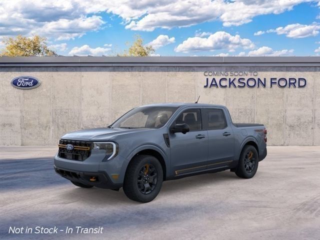 Blue (Azure Gray Metallic) 2026 Ford Maverick Pickup Truck All-Wheel Drive 8-Speed Automatic