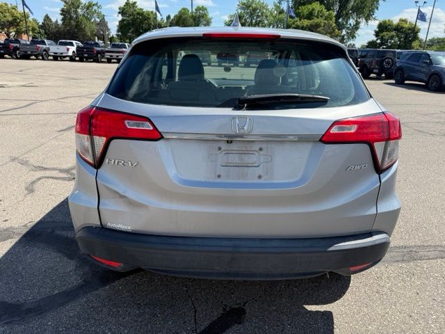 2019 Lunar Silver Metallic Honda HR-V LX AWD SUV