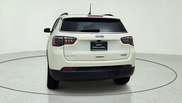 2021 Jeep Compass Latitude White at North Houston Mitsubishi
