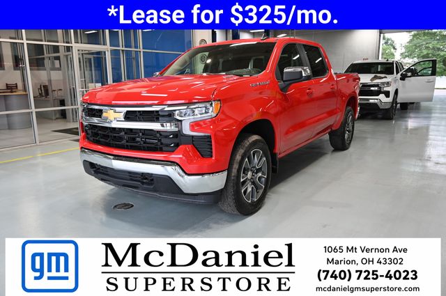 Red Hot 2026 Chevrolet Silverado 1500 Pickup Truck Four-Wheel Drive 8-Speed Automatic