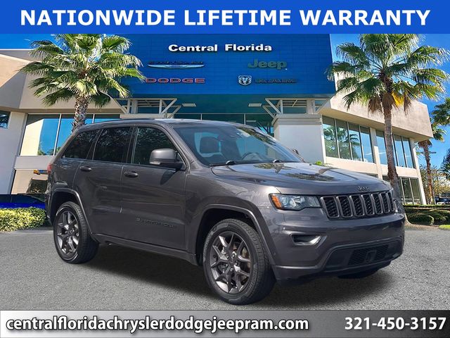 Gray (Granite Crystal Metallic Clearcoat) 2021 Jeep Grand Cherokee 80th Anniversary Edition RWD SUV / Crossover 4X2 8-Speed Automatic