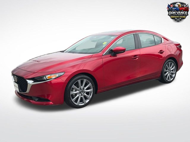 Soul Red Crystal Metallic 2025 Mazda MAZDA3 Sedan Front-Wheel Drive 6-Speed Automatic