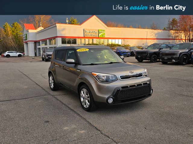 Titanium Gray 2016 Kia Soul + Wagon Front-Wheel Drive 6-Speed Automatic