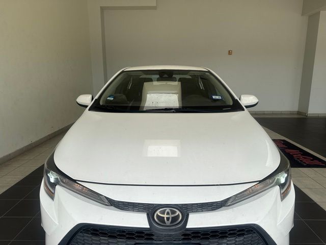 2020 Toyota Corolla LE White at Emmons Autoplex